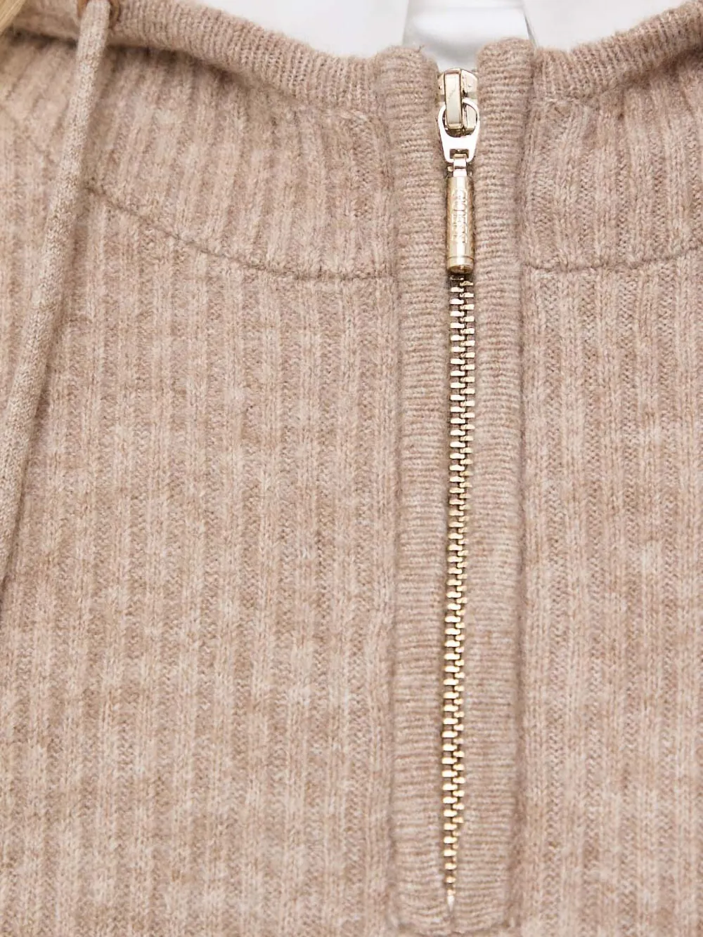 Guess Usa Zip-up Hoodie In Neutral