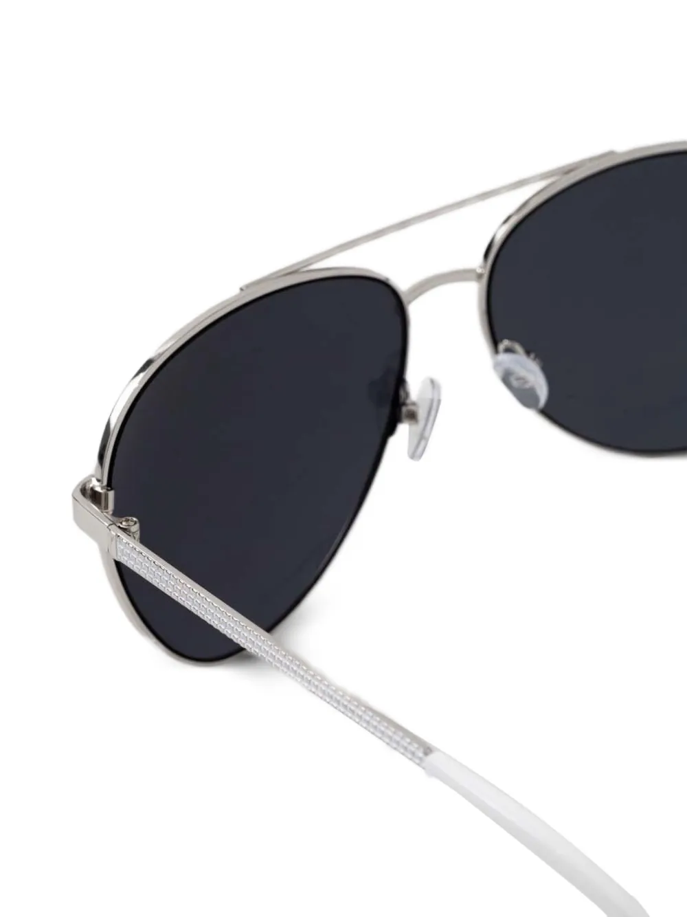  Guess Eyewear Pilot Sunglasses - Silver 