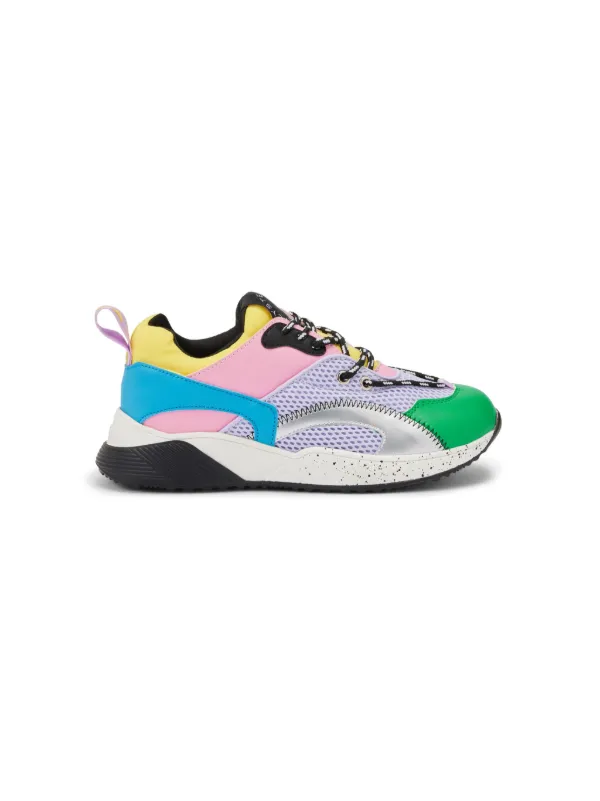 Stella McCartney Kids カラーブロック スニーカー | グリーン