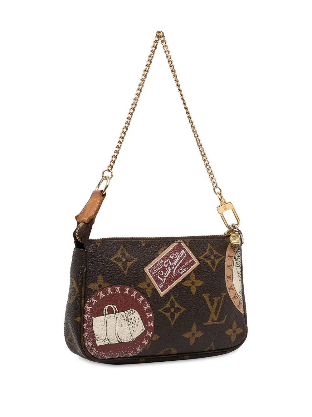 Cheap Louis Vuitton Pre-Owned 2009 Monogram Patch Mini Pochette Accessoires shoulder bag WOMEN