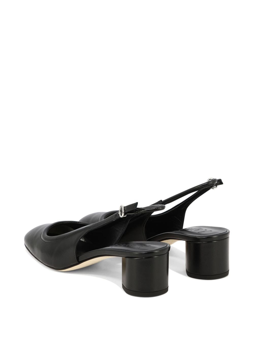 Shop Aeyde Romy 55mm Leather Pumps In Black