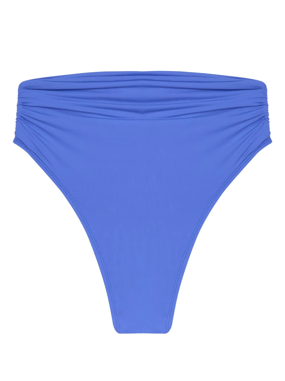 Lenny Niemeyer High waist bikinislip met gedrapeerd detail - Blauw