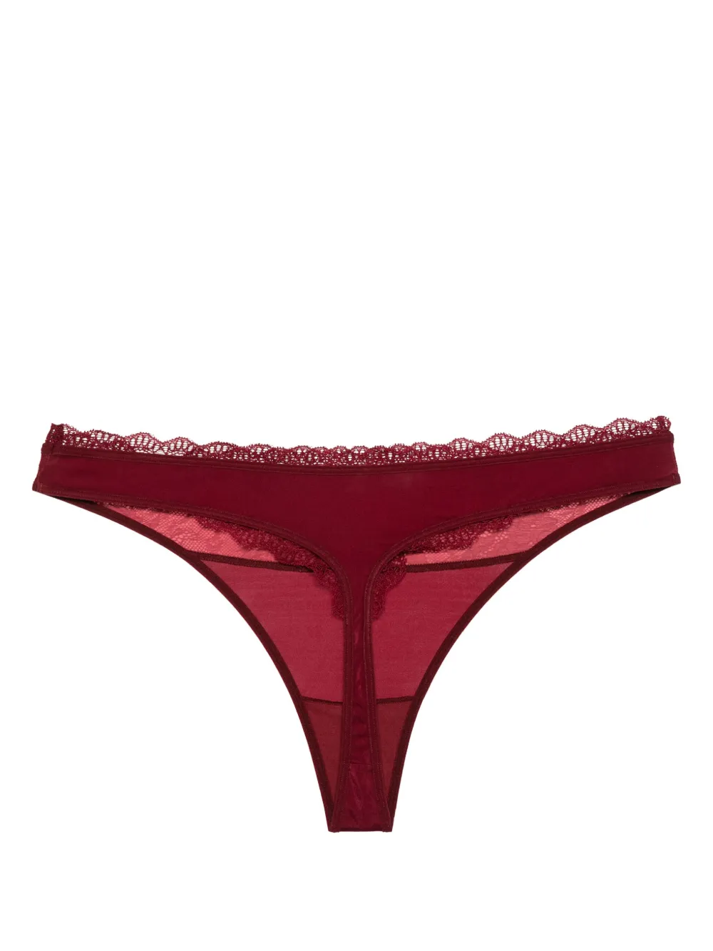 marliesdekkers Marlies Dekkers Carita string met kant - Rood