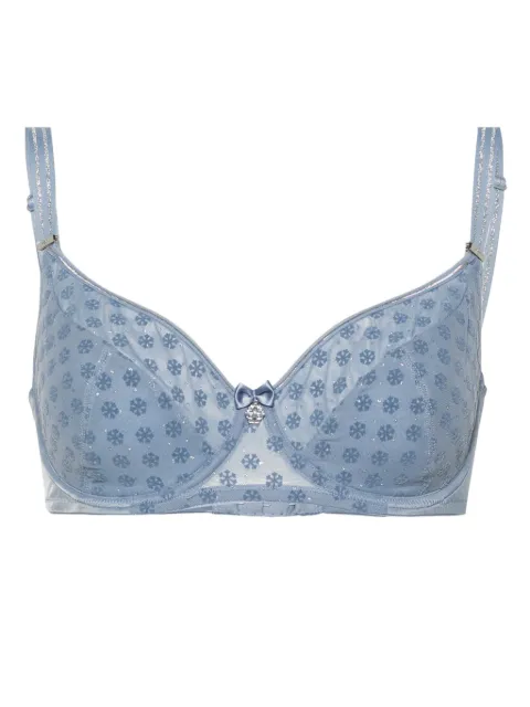 Marlies Dekkers Snowflake crystal tulle bra