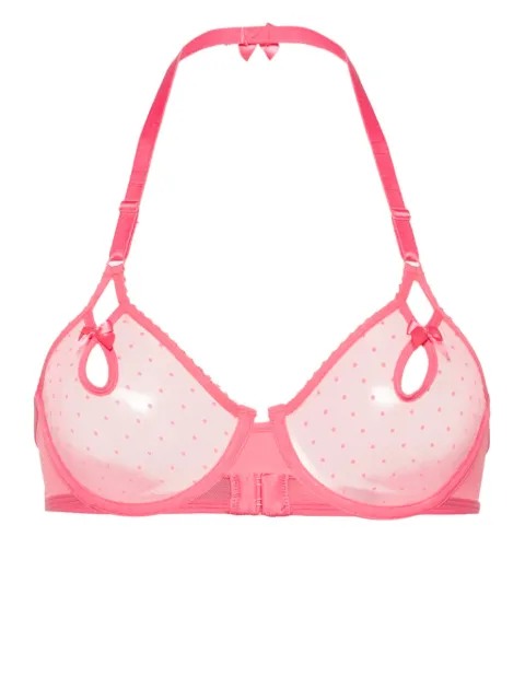 Marlies Dekkers Peekaboo point d'esprit plunge bra