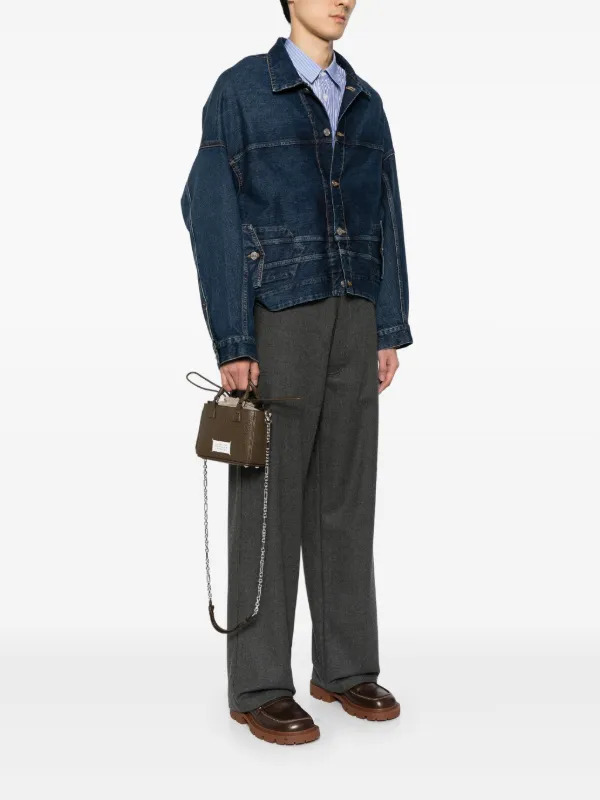 Maison Margiela 5AC Horizontal レザーハンドバッグ