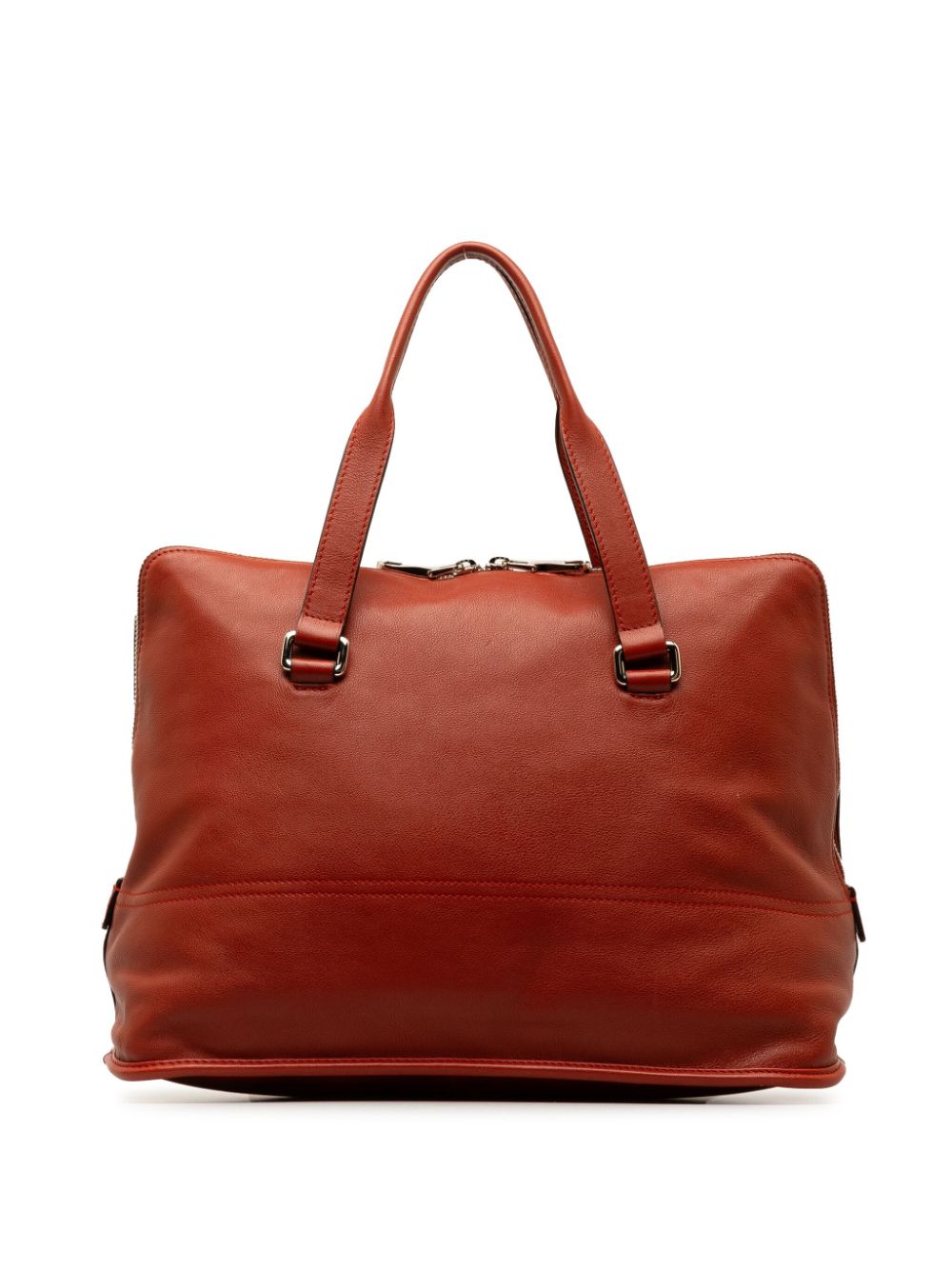 Loewe Pre-Owned 2010 Anagram Leather handbag - Rood