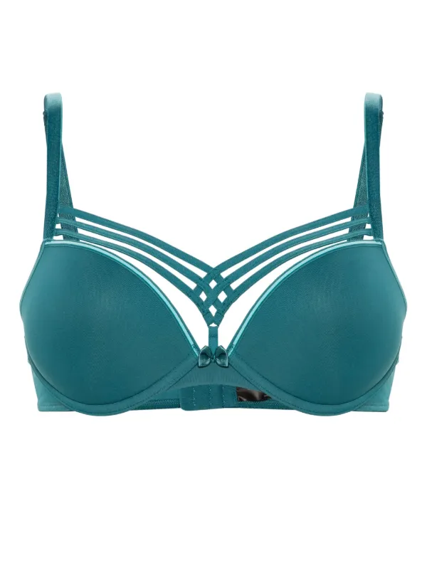 Marlies dekkers ブラ ブラジャー プッシュアップブラ 美乳 谷間 Marlies Dekkers Space Odyssey プッシュアップ ブラ | ブルー