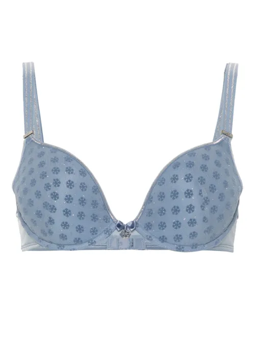Soutien-gorge push up Snowflake à ornements en cristal - Marlies Dekkers - Modalova