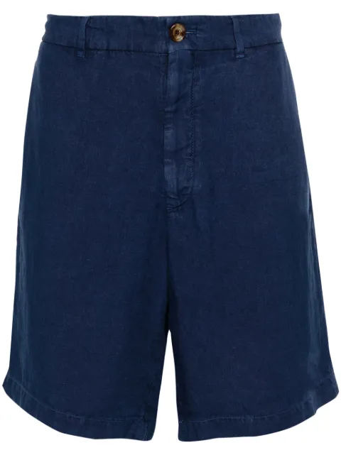 Brunello Cucinelli mid-rise linen bermuda shorts Men