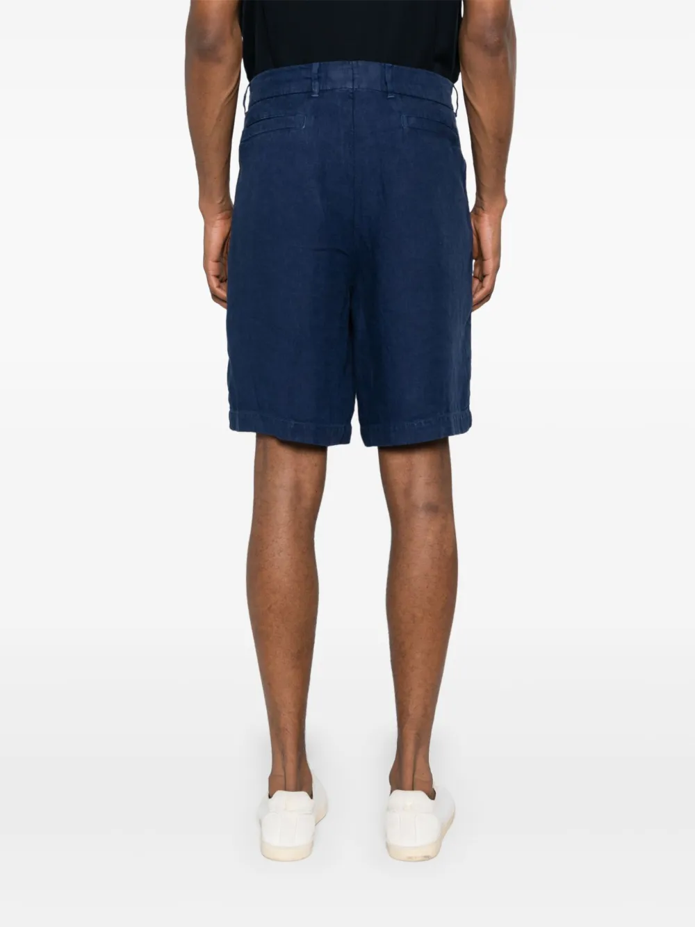 Brunello Cucinelli mid-rise linen bermuda shorts Men