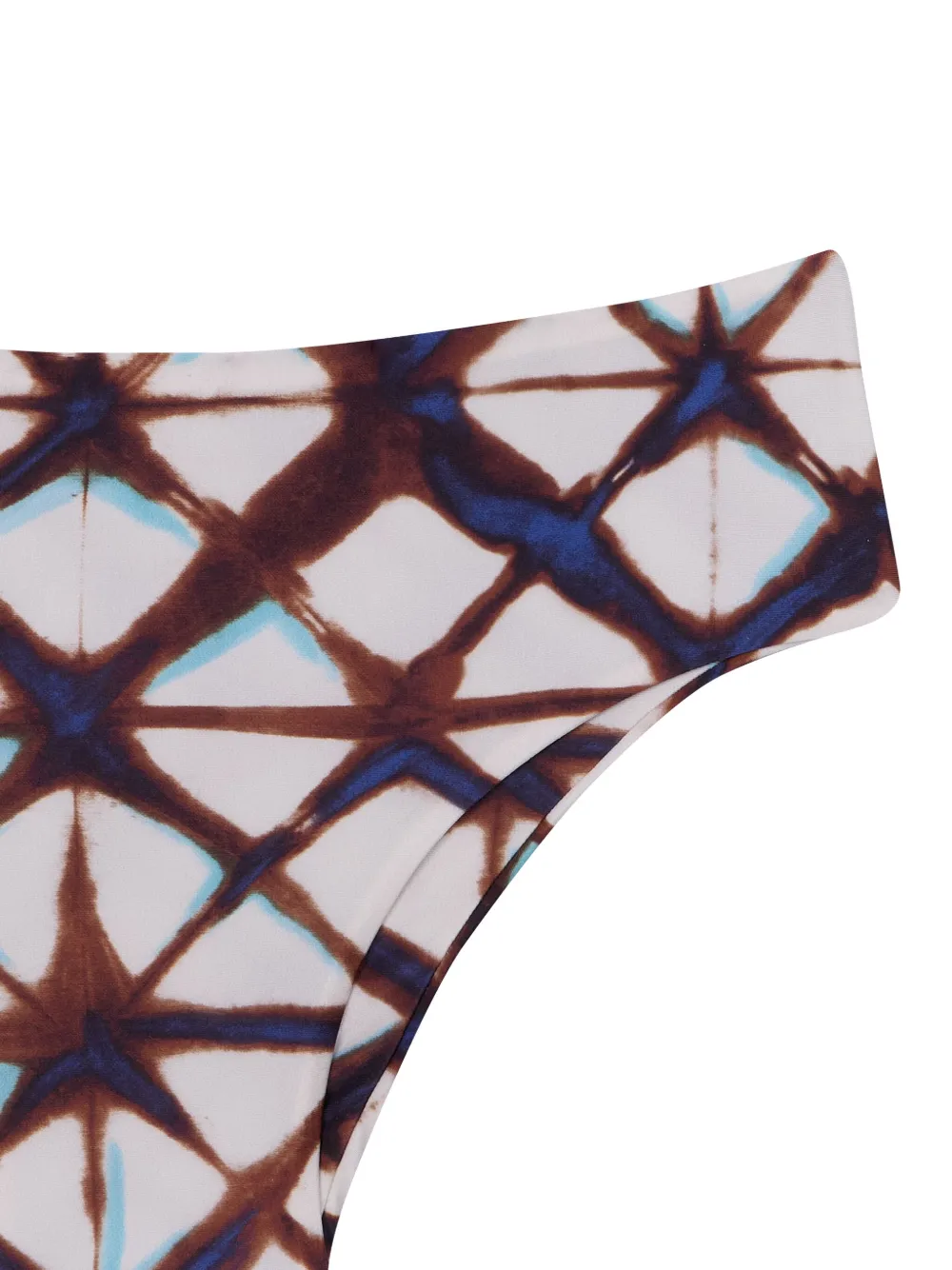 Lenny Niemeyer Bikinislip met Thaise print - Bruin