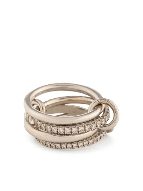 Spinelli Kilcollin anillo Polaris en oro blanco de 18kt con diamantes