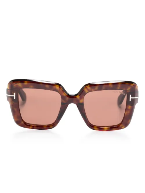 Lunettes de soleil à monture carrée - TOM FORD Eyewear - Modalova