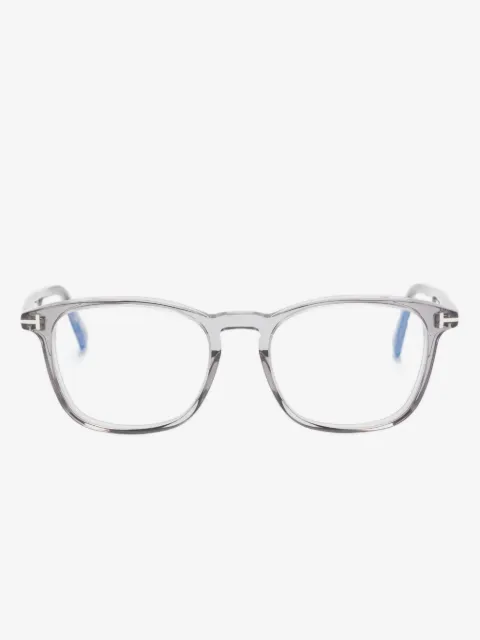 TOM FORD Eyewear lentes transparentes con armazón wayfarer