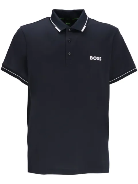 BOSS Paul Pro logo-print polo shirt 