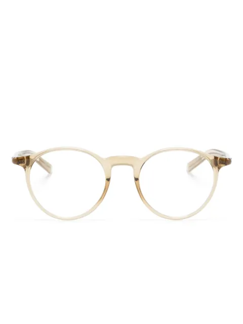 Montblanc translucent round-frame glasses