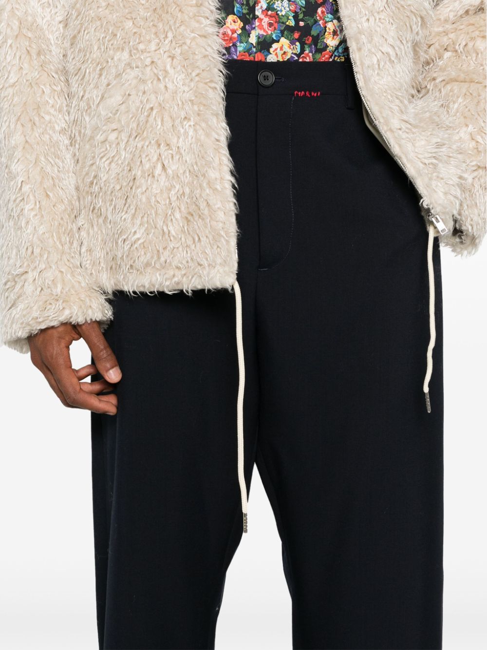 Marni wide-leg tailored trousers Men