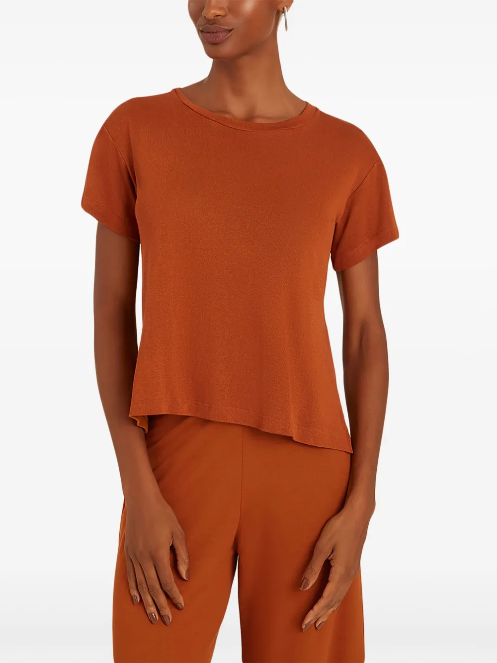 Lenny Niemeyer T-shirt met ronde hals - Bruin