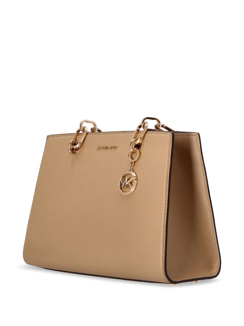 Michael Kors Cynthia leren shopper Bruin