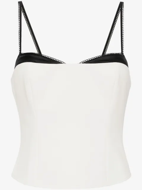 Reformation Melanie sweetheart neck top