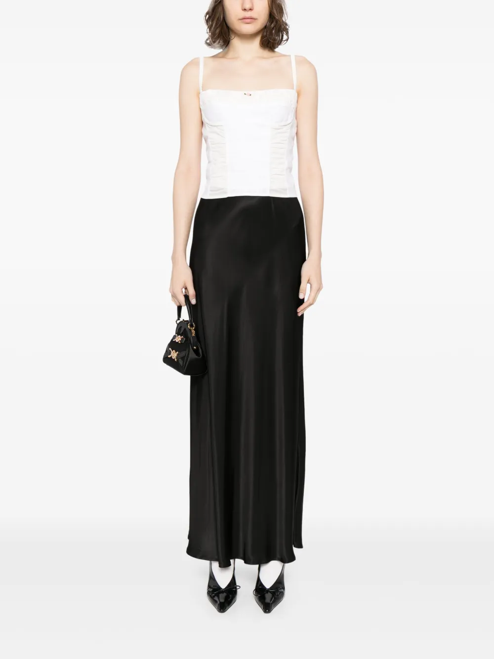 Reformation Emery linnen top - Wit