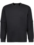 sacai pocket-detail sweatshirt - Grey