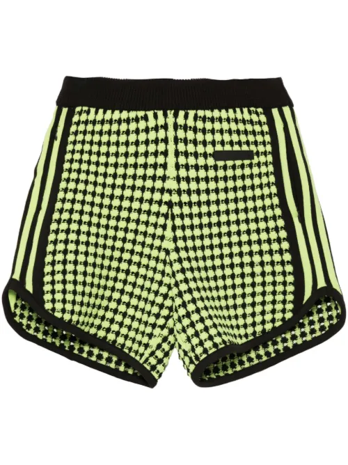 Short en crochet à motif pied-de-poule - adidas - Modalova