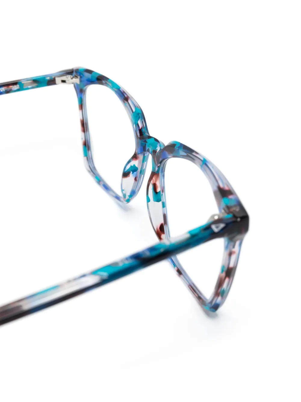 L.a. Eyeworks Levi Square-frame Glasses - Blue 