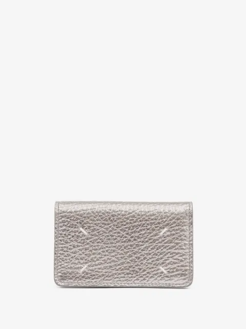Maison Margiela porte-cartes Four Stitches en cuir