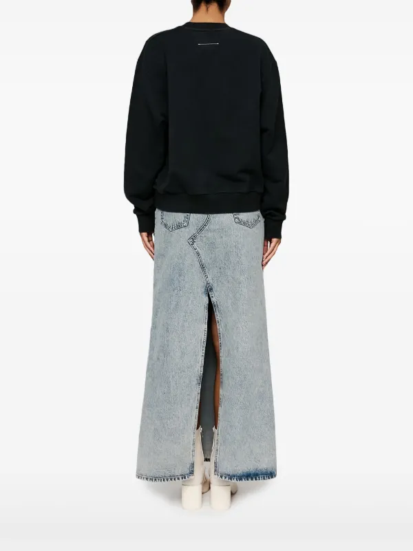 MM6 Maison Margiela ナンバーモチーフ スウェットシャツ