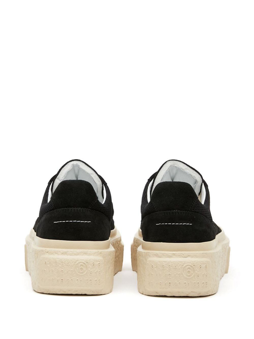 MM6 Maison Margiela Chunky Gambetta sneakers Zwart