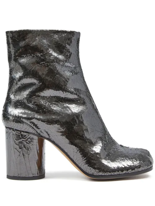 Bottines à bout Tabi 80 mm en cuir - Maison Margiela - Modalova
