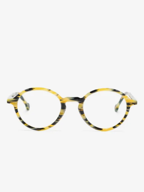 L.A. EYEWORKS Buck round-frame glasses