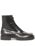 Maison Margiela Tabi split-toe lace-up boots - Black