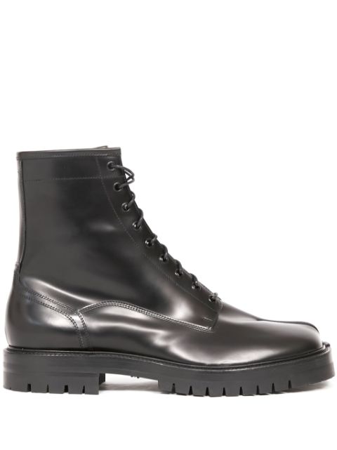 Maison Margiela Tabi split-toe lace-up boots Women