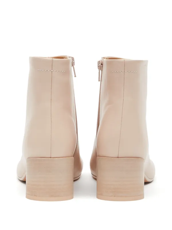MM6 Maison Margiela Anatomic 45mm Ankle Boots | Neutrals
