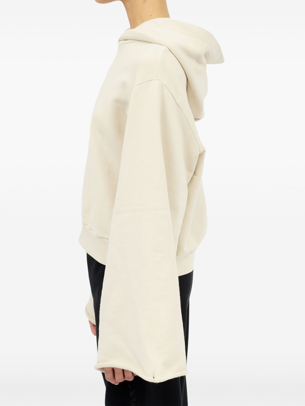 MM6 Maison Margiela drop-shoulder hooded sweatshirt Women