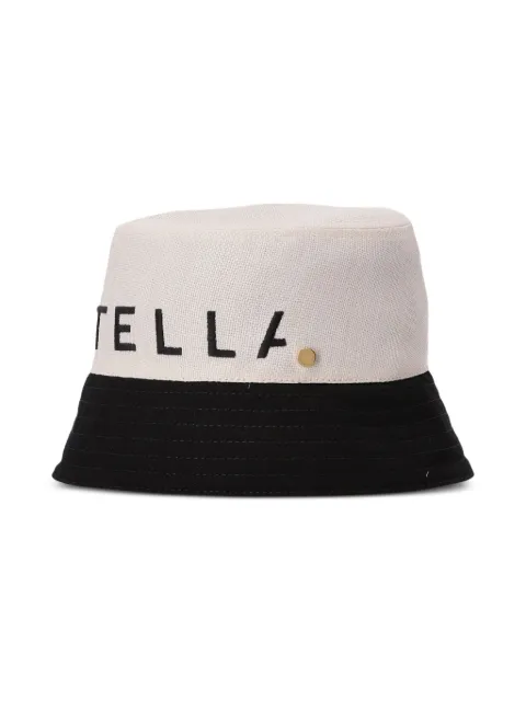 Stella McCartney logo-print bucket hat 7V0076WP0392 - 2