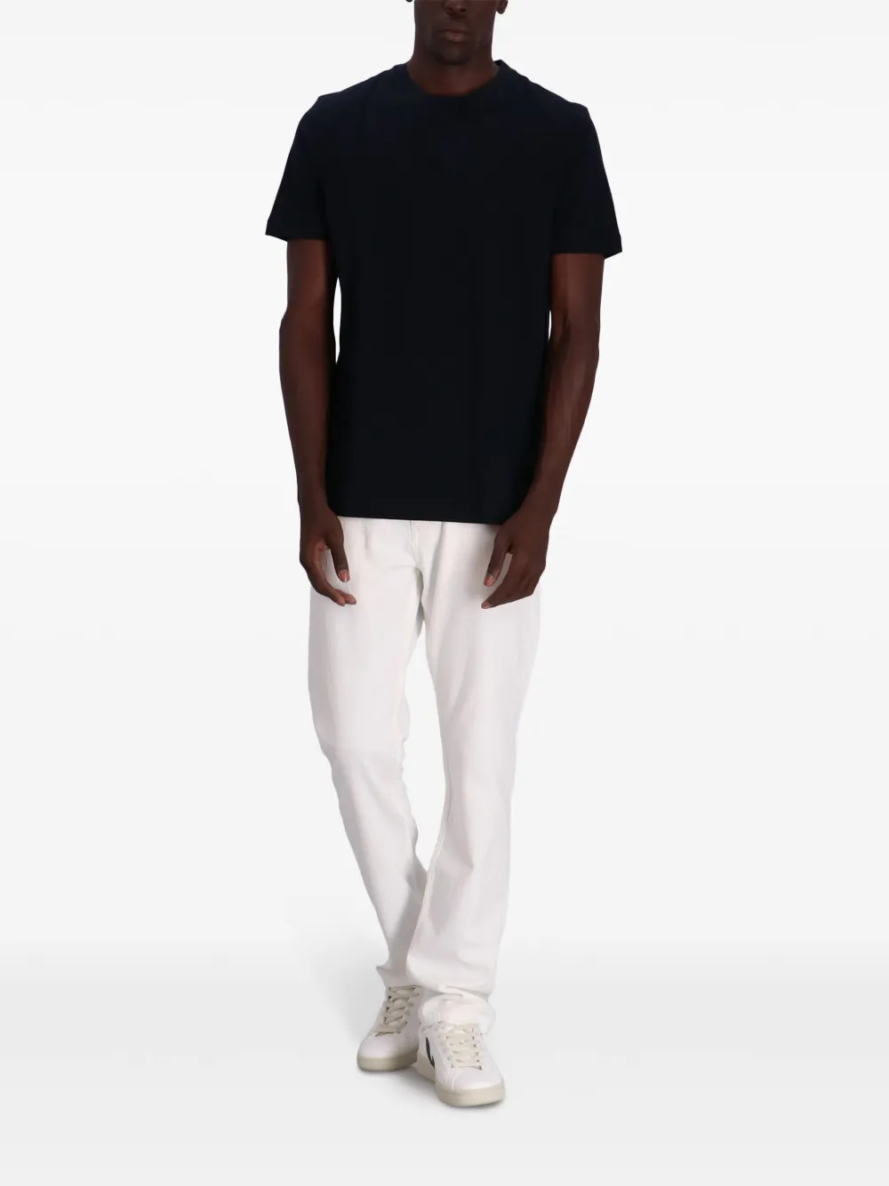BOSS Straight broek - Wit