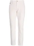 BOSS logo-patch jeans - White
