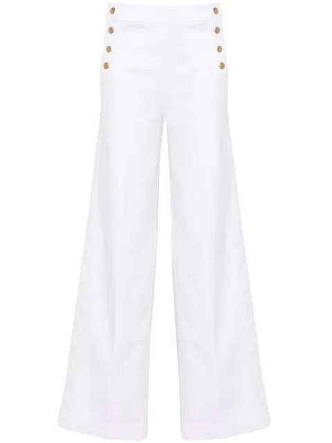FRAME high-waisted wide jeans