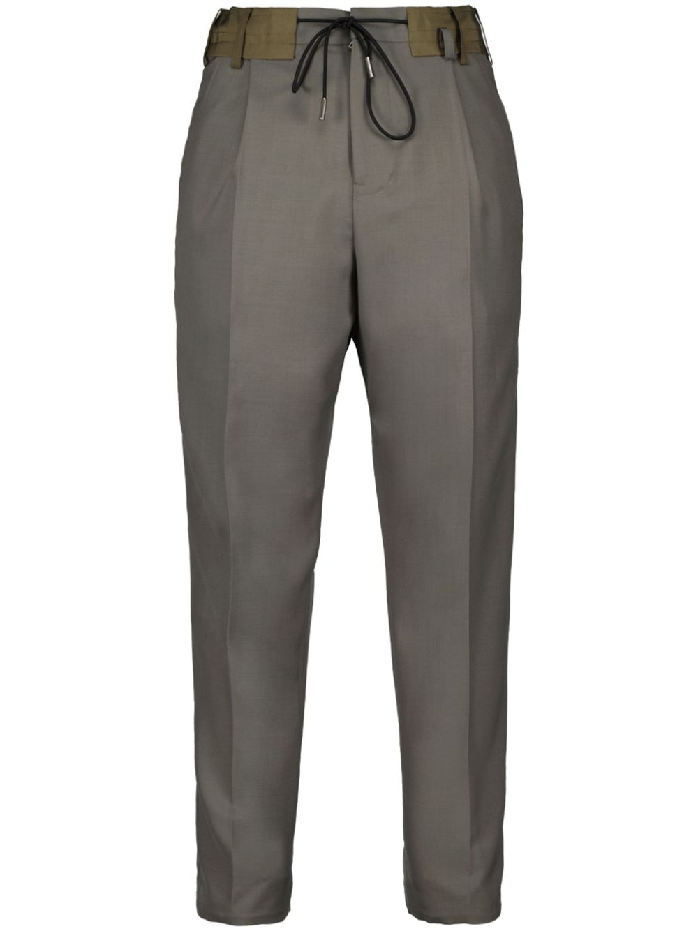 sacai suiting trousers - Neutrals