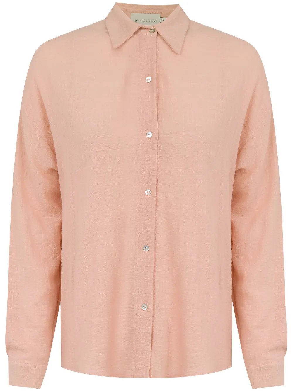 cutaway collar buttoned shirt