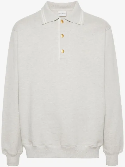 Drôle De Monsieur embroidered-logo cotton jumper
