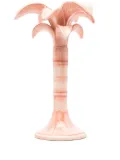 Les-Ottomans Palm candle holder (23cm x 9cm) - Pink