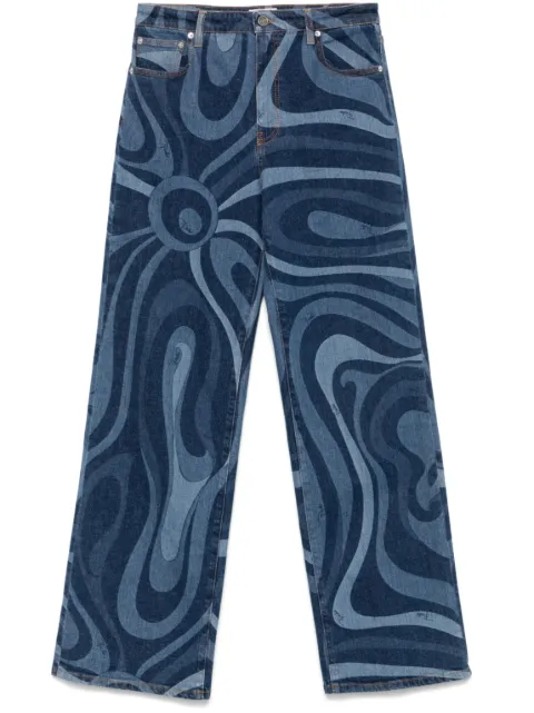 PUCCI jeans con estampado Marmo