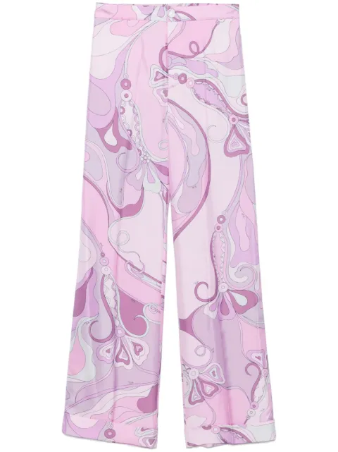 PUCCI Orchidee-print trousers