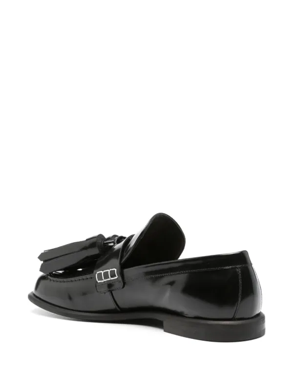 JW ANDERSON ブラックローファー 【定価7万】 JW Anderson タッセル ローファー | ブラック | FARFETCH JP