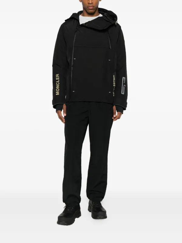 MONCLER GRENOBLE STAZ スキージャケット Moncler Grenoble Staz ジャケット | ブラック | FARFETCH JP スキー